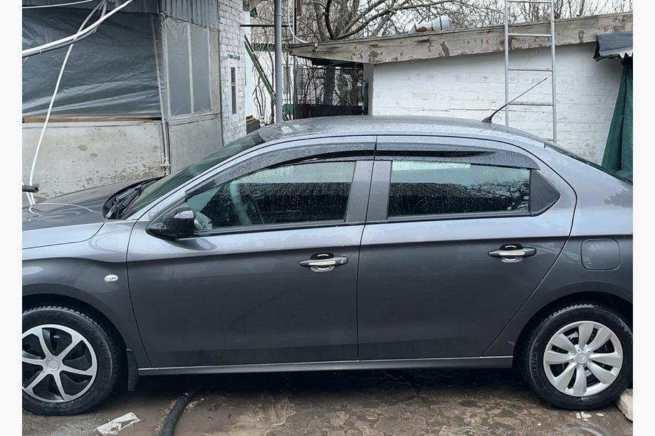 Peugeot 301 2012- гг. Ветровики на окна (4 шт., Sunplex Sport) Image
