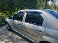 Dacia Logan I 2005-2008 гг. Ветровики на окна (4 шт., Sunplex Sport) фото 5