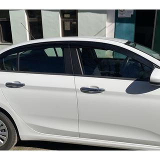 Ветровики на окна (4 шт., Sunplex Sport) Fiat Tipo 2016- гг. фото 4