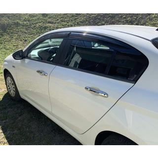 Ветровики на окна (4 шт., Sunplex Sport) Fiat Tipo 2016- гг. фото 3