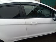 Ford Fiesta 2008-2017 гг. Ветровики на окна (4 шт., Sunplex Sport) фото 5