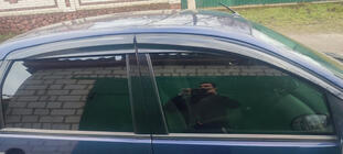 Ford Focus I 1998-2005 гг. Ветровики SD (4 шт., Sunplex Sport) фото 2