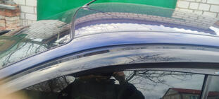 Ford Focus I 1998-2005 гг. Ветровики SD (4 шт., Sunplex Sport) фото 4