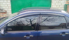 Ford Focus I 1998-2005 гг. Ветровики SD (4 шт., Sunplex Sport) фото 1