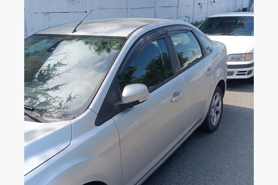 Ford Focus II 2008-2011 гг. Ветровики SD/HB (4 шт., Sunplex Sport) Image