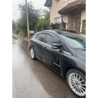 Ветровики HB/Sedan (4 шт., Sunplex Sport) Ford Focus III 2011-2017 гг. фото 2