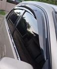 Honda Civic Sedan VII 2001-2006 гг. Ветровики на окна (4 шт., Sunplex Sport) фото 6