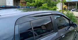 Hyundai Getz 2002- гг. Ветровики на окна (4 шт., Sunplex Sport) фото 2