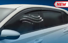 Hyundai I-20 2020- гг. Ветровики на окна (4 шт., Sunplex Sport) фото 1