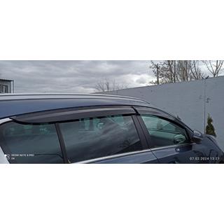 Ветровики на окна (4 шт., Sunplex Sport) Kia Sportage 2015-2021 гг. фото 3
