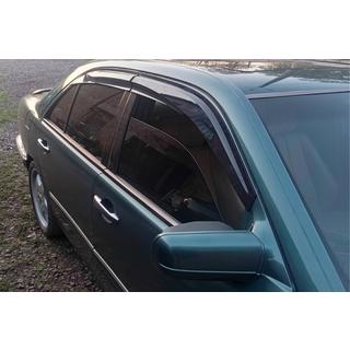 Ветровики SD (4 шт., Sunplex Sport) Mercedes E-class W210 1995-2002 гг. фото 4