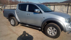 Mitsubishi L200 2006-2015 гг. Ветровики на окна (4 шт., Sunplex Sport) фото 9