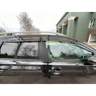 Ветровики на окна (4 шт., Sunplex Sport) Nissan Qashqai 2007-2010 гг. фото 3