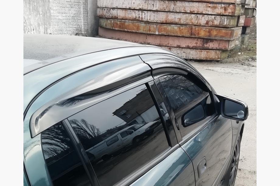 Opel Astra G classic 1998-2012 гг. Ветровики SD/HB (4 шт., Sunplex Sport) Image