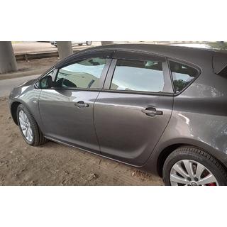 Ветровики HB/SD (4 шт., Sunplex Sport) Opel Astra J 2009-2015 гг. фото 1