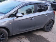 Opel Corsa E 2015-2019 гг. Ветровики на окна (4 шт., Sunplex Sport) фото 1