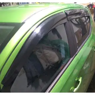 Ветровики на окна (4 шт., Sunplex Sport) Opel Corsa E 2015-2019 гг. фото 2