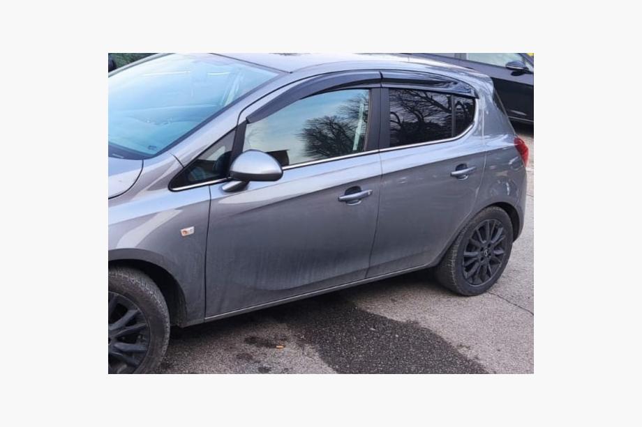 Opel Corsa E 2015-2019 гг. Ветровики на окна (4 шт., Sunplex Sport) Image