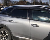 Peugeot 3008 2016-2023 гг. Ветровики на окна (4 шт., Sunplex Sport) фото 2
