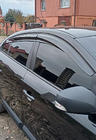 Renault Fluence 2009-2016 гг. Ветровики на окна (4 шт., Sunplex Sport) фото 4