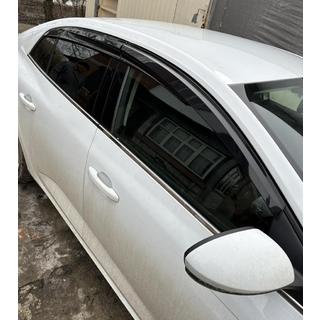 Ветровики SD (4 шт., Sunplex Sport) Renault Megane IV 2016-2025 гг. фото 2