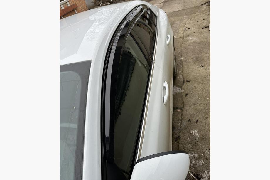 Renault Megane IV 2016-2025 гг. Ветровики SD (4 шт., Sunplex Sport) Image