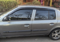Renault Symbol 1999-2008 гг. Ветровики на окна (4 шт., Sunplex Sport) фото 4