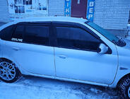 Renault Symbol 2008-2013 гг. Ветровики на окна (4 шт., Sunplex Sport) фото 4