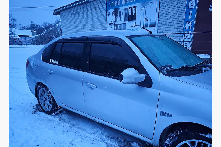 Renault Symbol 2008-2013 гг. Ветровики на окна (4 шт., Sunplex Sport) Image