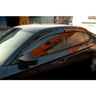 Ветровики SD (4 шт., Sunplex Sport) Skoda Superb 2015-2024 гг. фото 1