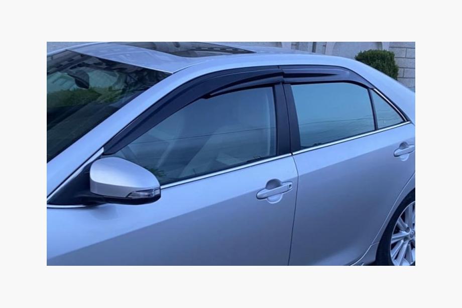 Toyota Camry 2011–2017 гг. Ветровики Sunplex Sport (2011-2017 EU / 2011-2014 USA, комплект 4 шт) Image