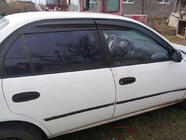 Toyota Corolla 1993-1998 гг. Ветровики на окна (4 шт., Sunplex Sport) фото 2