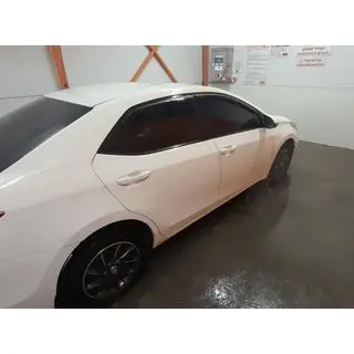 Ветровики на окна (4 шт., Sunplex Sport) Toyota Corolla 2013-2019 гг. фото 2