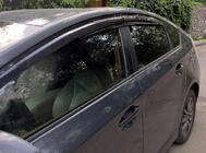 Toyota Prius 2009-2015 гг. Ветровики на окна (4 шт., Sunplex Sport) фото 1
