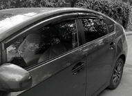 Toyota Prius 2009-2015 гг. Ветровики на окна (4 шт., Sunplex Sport) фото 5