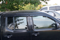 Volkswagen Amarok 2010-2022 гг. Ветровики на окна (4 шт., Sunplex Sport) фото 10