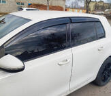 Volkswagen Golf 6 2008-2014 гг. Ветровики HB (4 шт., Sunplex Sport) фото 1