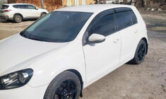 Volkswagen Golf 6 2008-2014 гг. Ветровики HB (4 шт., Sunplex Sport) фото 2