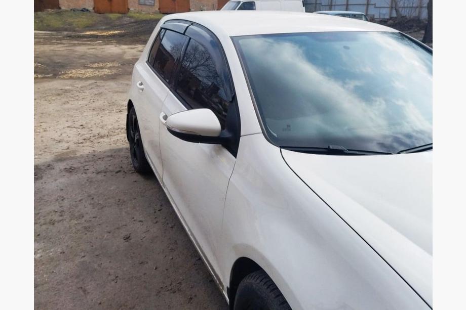 Volkswagen Golf 6 2008-2014 гг. Ветровики HB (4 шт., Sunplex Sport) Фото 3