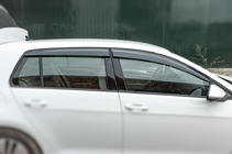 Volkswagen Golf 7/E-Golf 2012-2020 гг. Ветровики HB (4 шт., Sunplex Sport) фото 3
