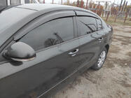 Volkswagen Passat B6 2006-2012 гг. Ветровики SD (4 шт., Sunplex Sport) фото 7