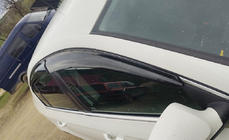 Volkswagen Passat B6 2006-2012 гг. Ветровики SD (4 шт., Sunplex Sport) фото 4