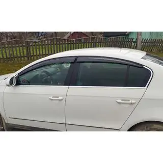 Ветровики SD (4 шт., Sunplex Sport) Volkswagen Passat B6 2006-2012 гг. фото 1