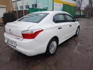 Citroen C-Elysee 2013-2022 гг. Ветровики с хромированным молдингом (4 шт., Sunplex Chrome) фото 8