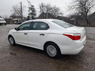 Peugeot 301 2012- гг. Ветровики с хромированным молдингом (4 шт., Sunplex Chrome) фото 3