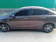 Fiat Tipo 2016- гг. Ветровики с хромированным молдингом (4 шт., Sunplex Chrome) фото 4