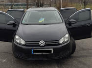 Volkswagen Golf 5 2003-2009 гг. Ветровики с хромированным молдингом (4 шт., Sunplex Chrome) фото 3