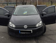 Volkswagen Golf 6 2008-2014 гг. Ветровики с хромированным молдингом HB (4 шт., Sunplex Chrome) фото 12
