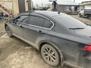 Volkswagen Passat B8 2015-2023 гг. Ветровики с хромированным молдингом SD (4 шт., Sunplex Chrome) фото 4