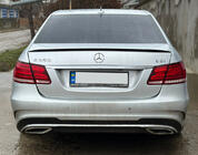 Mercedes E-class W212 2009-2016 гг. Спойлер Lip (Sunplex, Черный) (130,5см x 5,8см) фото 3